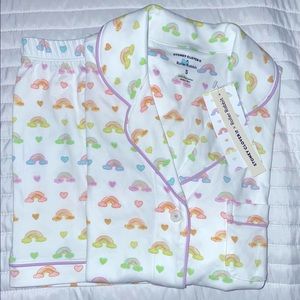 Roller Rabbit - Cotton Candy Clouds Polo Pj Set (Small)